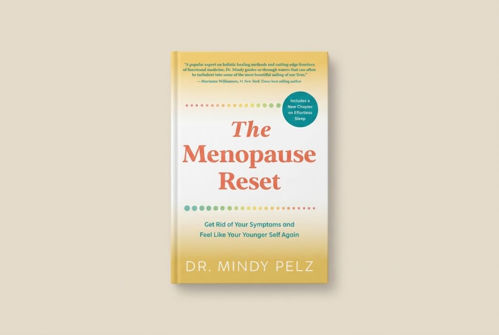 The Menopause Reset by Mindy Pelz, book cover